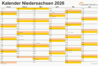 Ferien Und Feiertage Niedersachsen 2026 Ferien Niedersachsen 2026