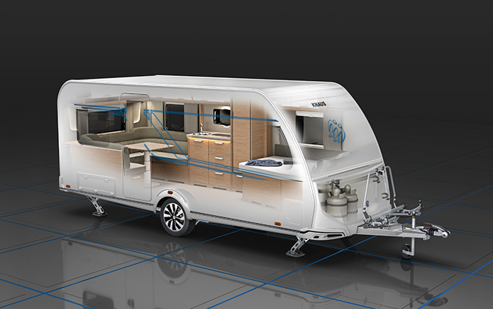 Knaus Wohnwagen 2026 knaus And Weinsberg Add Pop-top Roofs To Vans For 2024