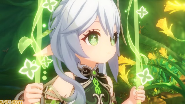  『原神』ナヒーダ（声：田村ゆかり）の実戦紹介映像が公開。感動的な音楽とともに彼女の純粋無垢な愛らしい姿をチェック 