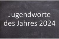 Jugendwörter 2026 Was Soll Jugendwort 2024 Werden?