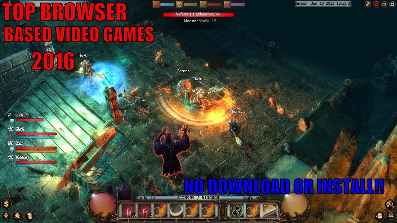 Top 10 Free Online Browser Games 2016 - YouTube 