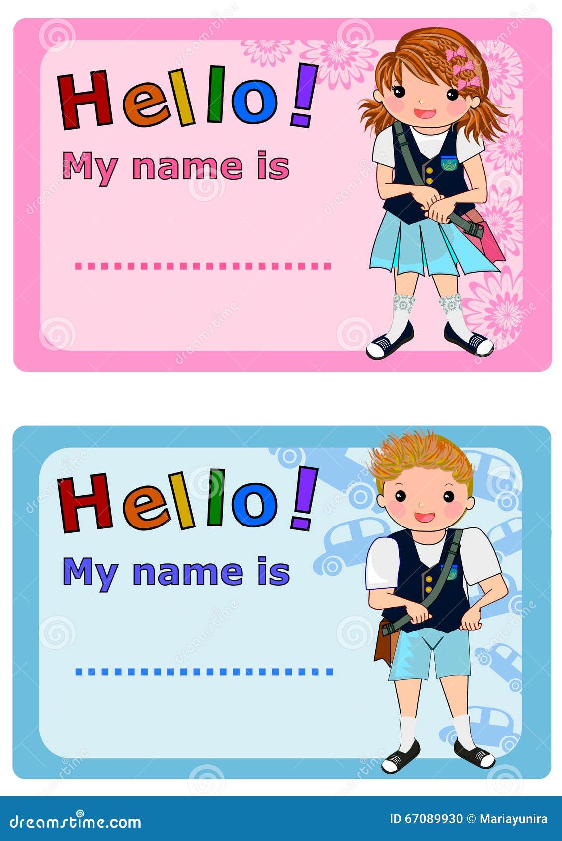 Easy Family Educational Games For Beginners In Canada Kids Name Tags Stock Illustrations – 154 Kids Name Tags Stock