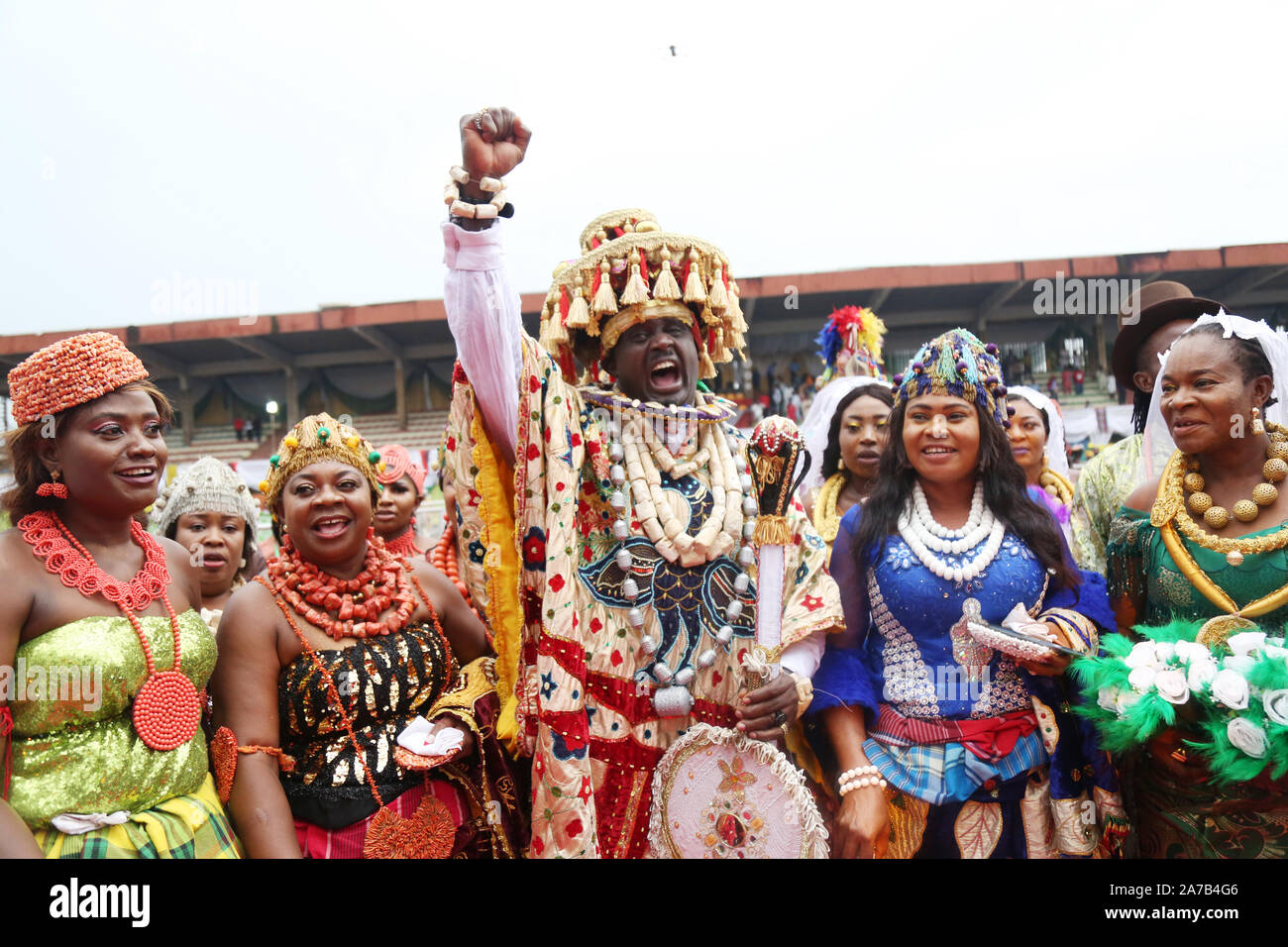  Nigeria commissioner of art and culture hi-res stock photography and Illustration 