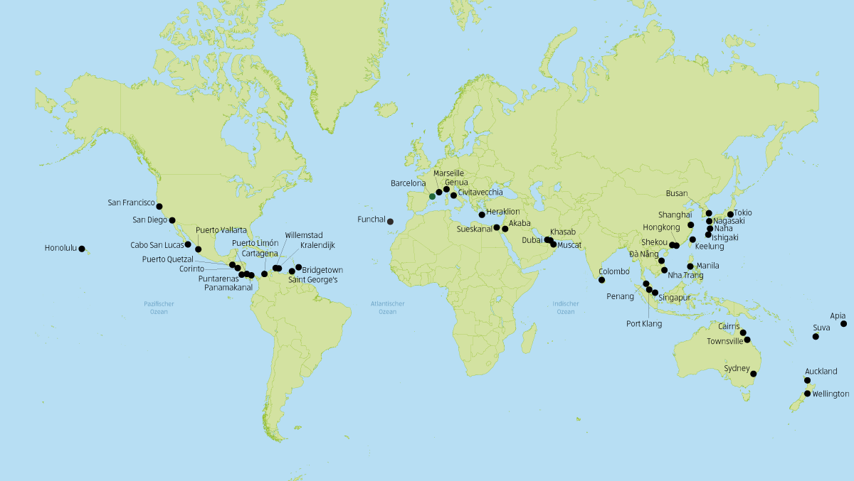 Msc Weltreise 2026 Teilstrecke Weltreise Kreuzfahrt 2026