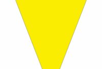 One-two Three Four Worksheet Yellow Banner Flag Clipart