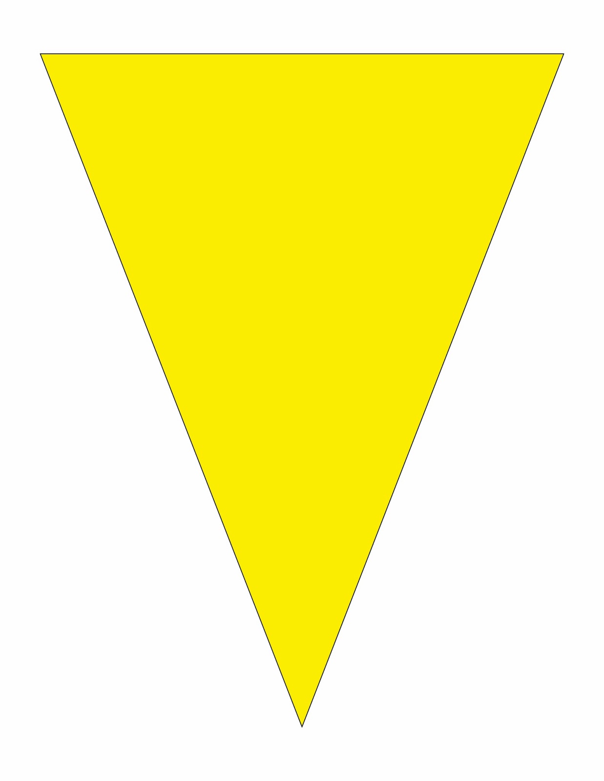 One-two Three Four Worksheet Yellow Banner Flag Clipart