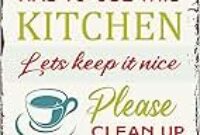 Printable 7th Grade Curriculum Keep Kitchen Clean Sign Printable 7th Grade Curriculum Keep Kitchen Clean Sign