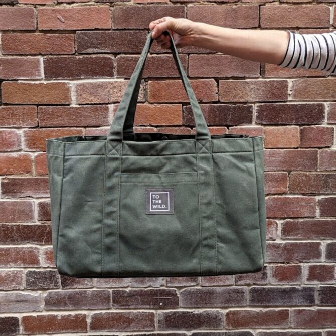 Multiplication Color By Number Sheets waxed Canvas Tote Bag / Office bag With Leather Handles And Shoulder …