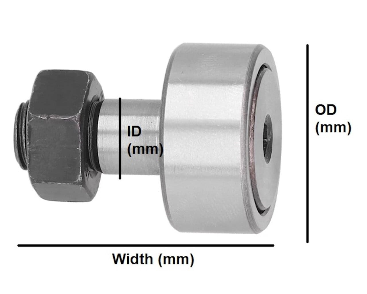 1/4 Inch Aluminum Cam Follower Bearing Part Number Krv22pp Skf cam follower bearing