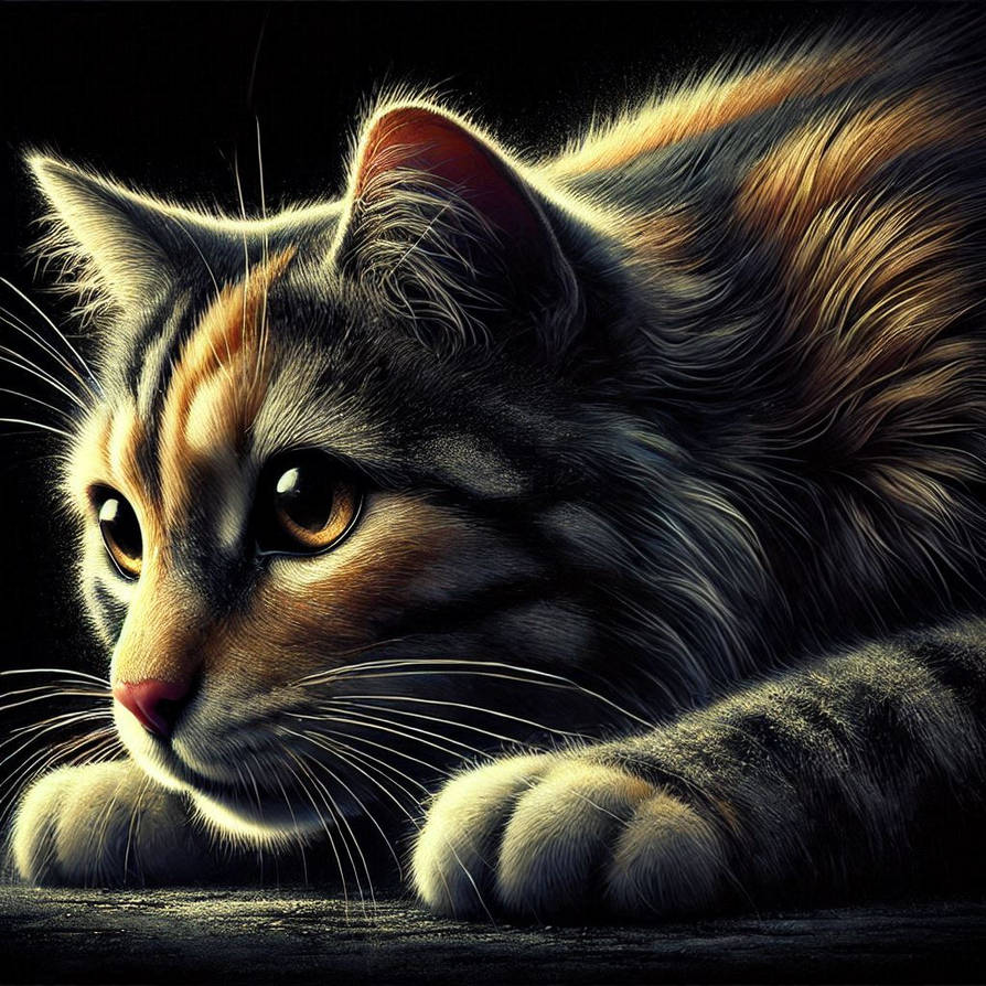Davis Cup 2024 Italia – cat print art