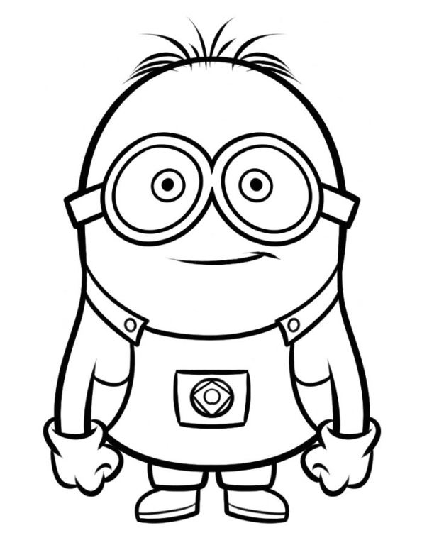 Coloring Pages For Kids Minnie Mouse Free & Easy To Print Minions coloring Pages