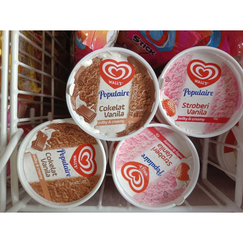 Cut Paste Shapes Jual Ice Cream Walls Populaire Cup