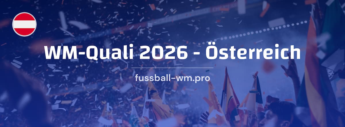  WM-Quali Österreich: ÖFB Quali Spielplan & Prognose Illustration 