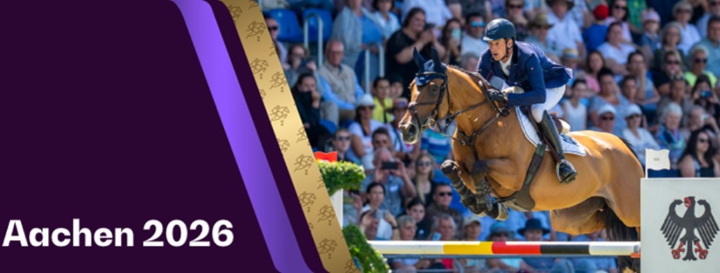  Official Logo Unveiled for the 2026 FEI World Championships in Aachen Motiv 