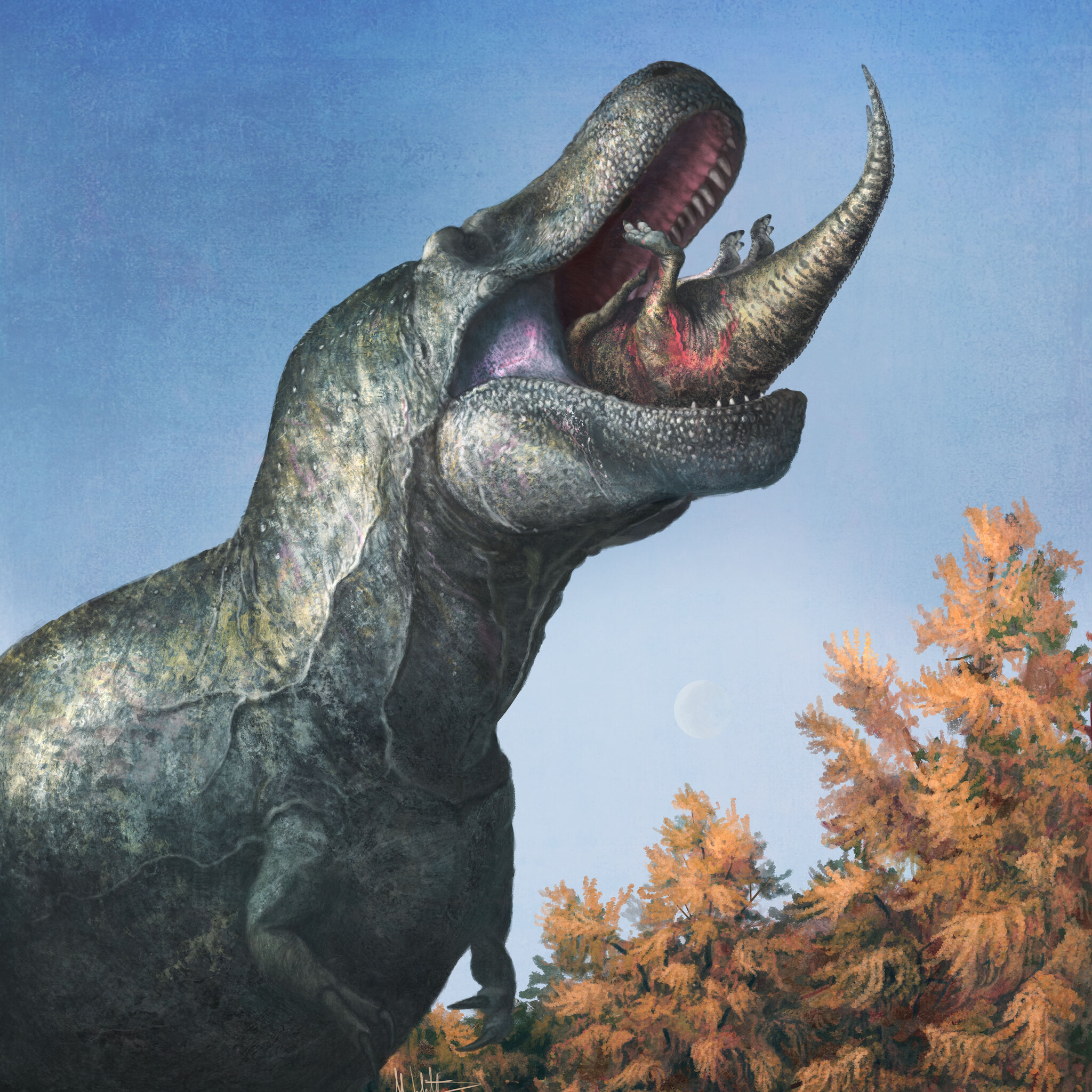  T Rex Dinosaur Motiv 