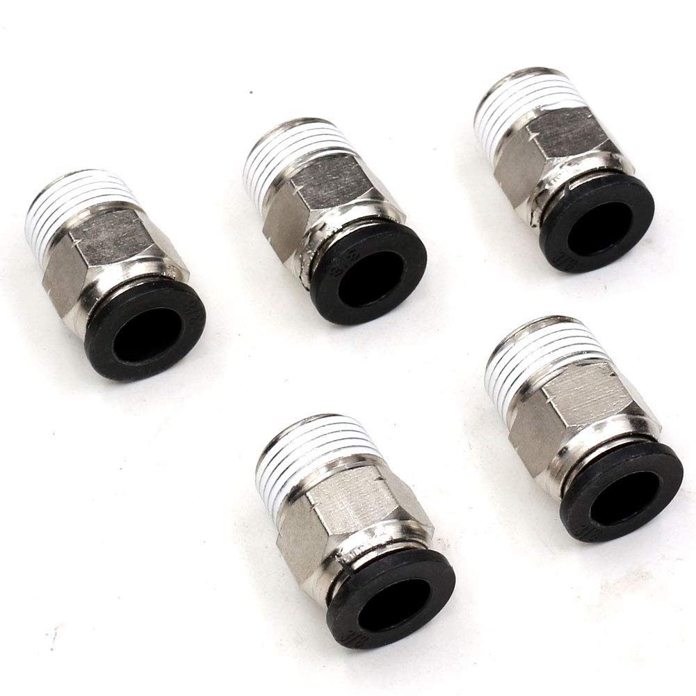  3/8 Air Fittings Push to Connect Fittings,CEKER 3/8 Inch Tubing Od x 3/ Motiv 