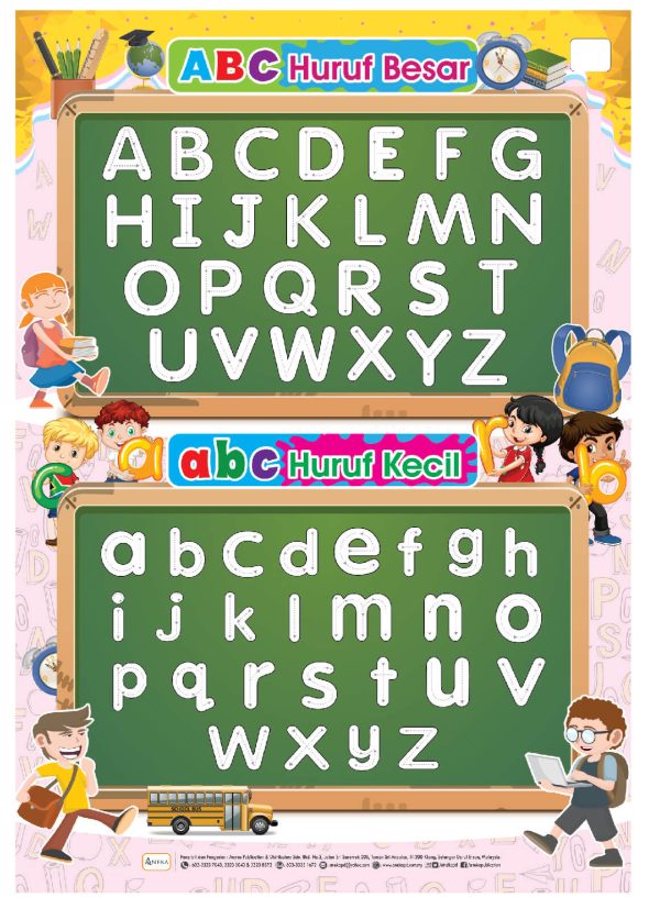  ABC HURUF BESAR & KECIL – ANEKA PUBLICATION & DISTRIBUTORS Bildidee 