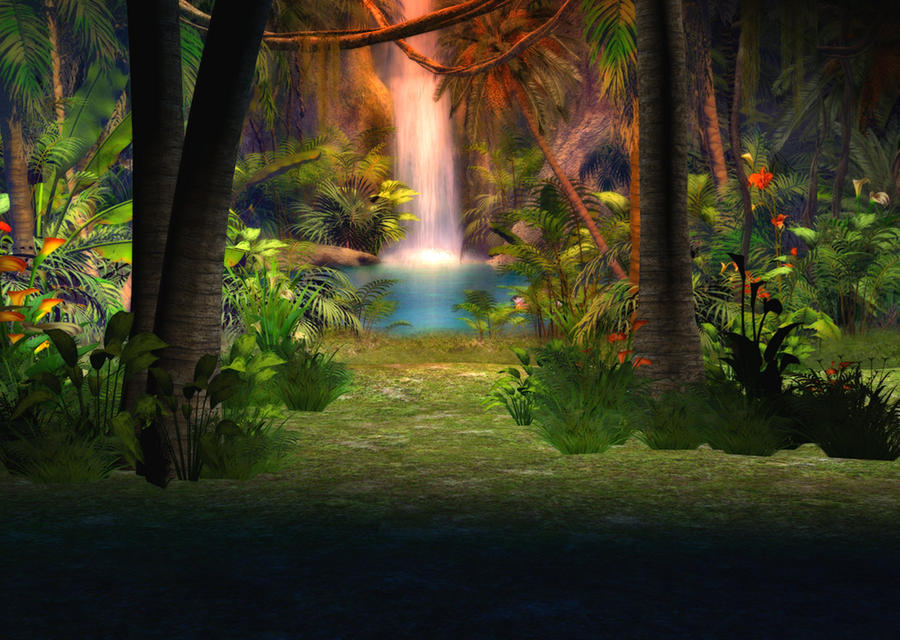  Jungle Background by Lil-Mz on DeviantArt Motiv 