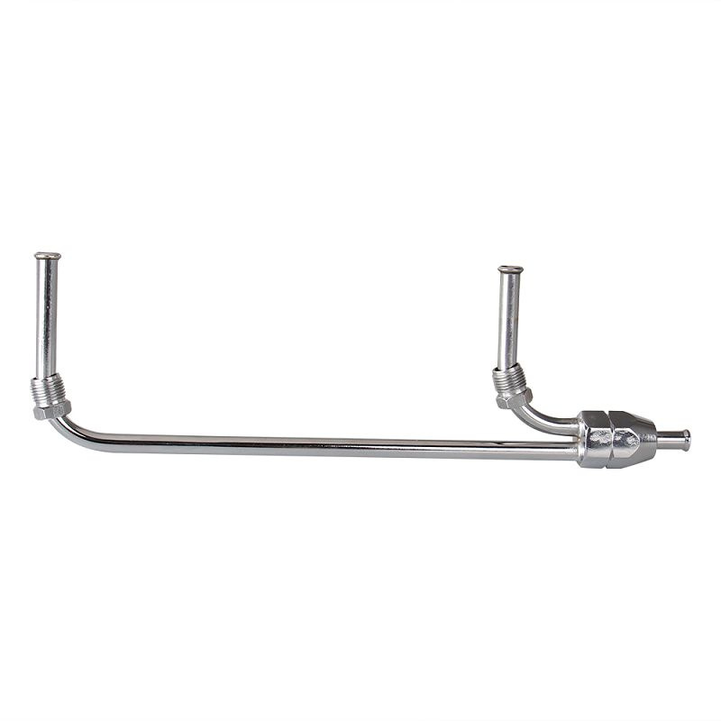  The Dual Inlet Fuel Line Constructed with 3/8 Inch Chrome Plated Steel Motiv 