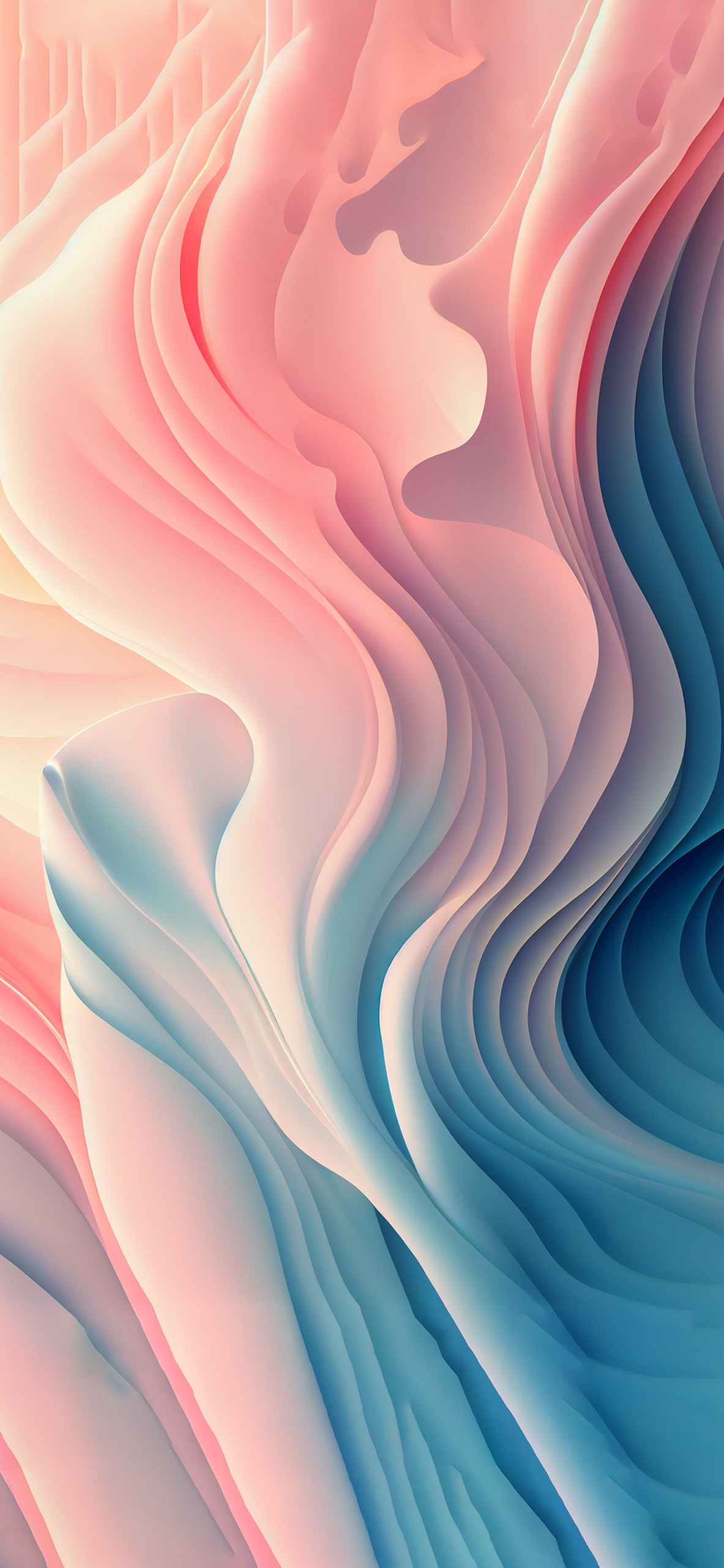  Abstract Pastel Waves Wallpapers - Abstract Aesthetic Wallpapers 