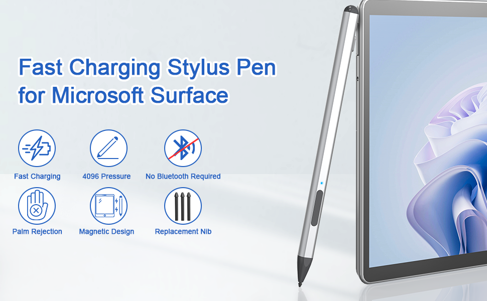  Foto zu Surface Stift Stylus Pen für Microsoft Surface, 4096 