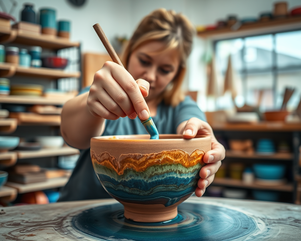  Foto zu Essential Techniques for Pottery Underglaze Mastery - CraftedInClay.com 