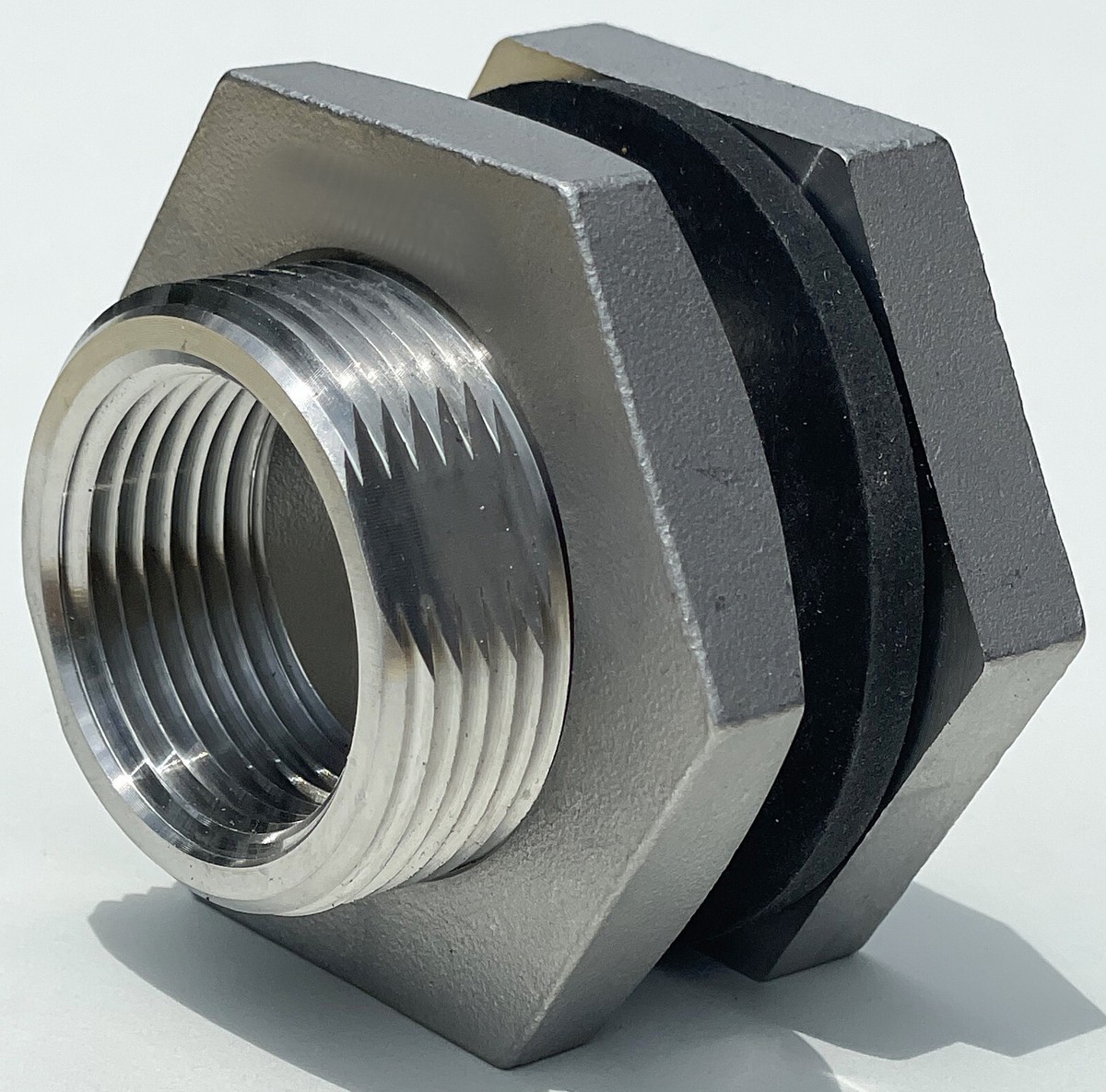  Small Stainless Steel Bulkhead Fitting 316 Stainless Steel Bulkhead, Illustration 