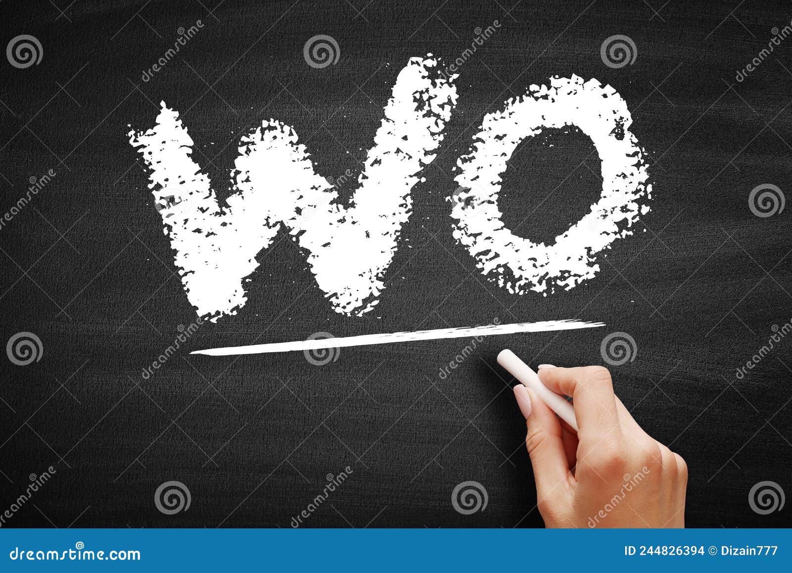  WO Work Order - Usually a Task for a Customer, that Can Be Scheduled or Illustration 