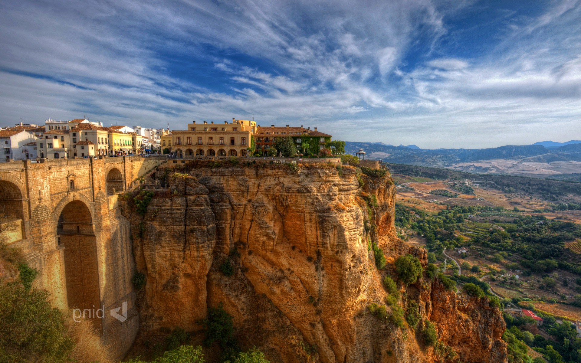  Beautiful Landscape Spain Illustration 
