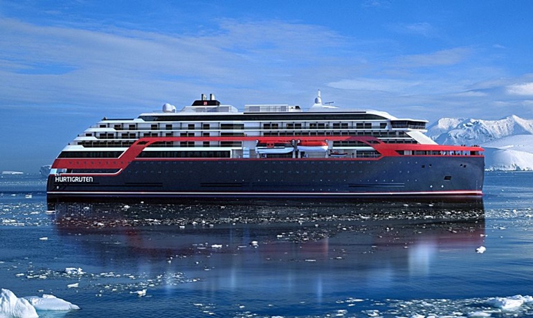  Foto zu Hurtigruten newbuilds go hybrid 