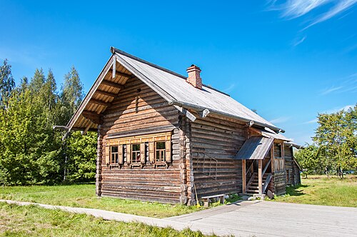  Log house - Wikipedia Motiv 