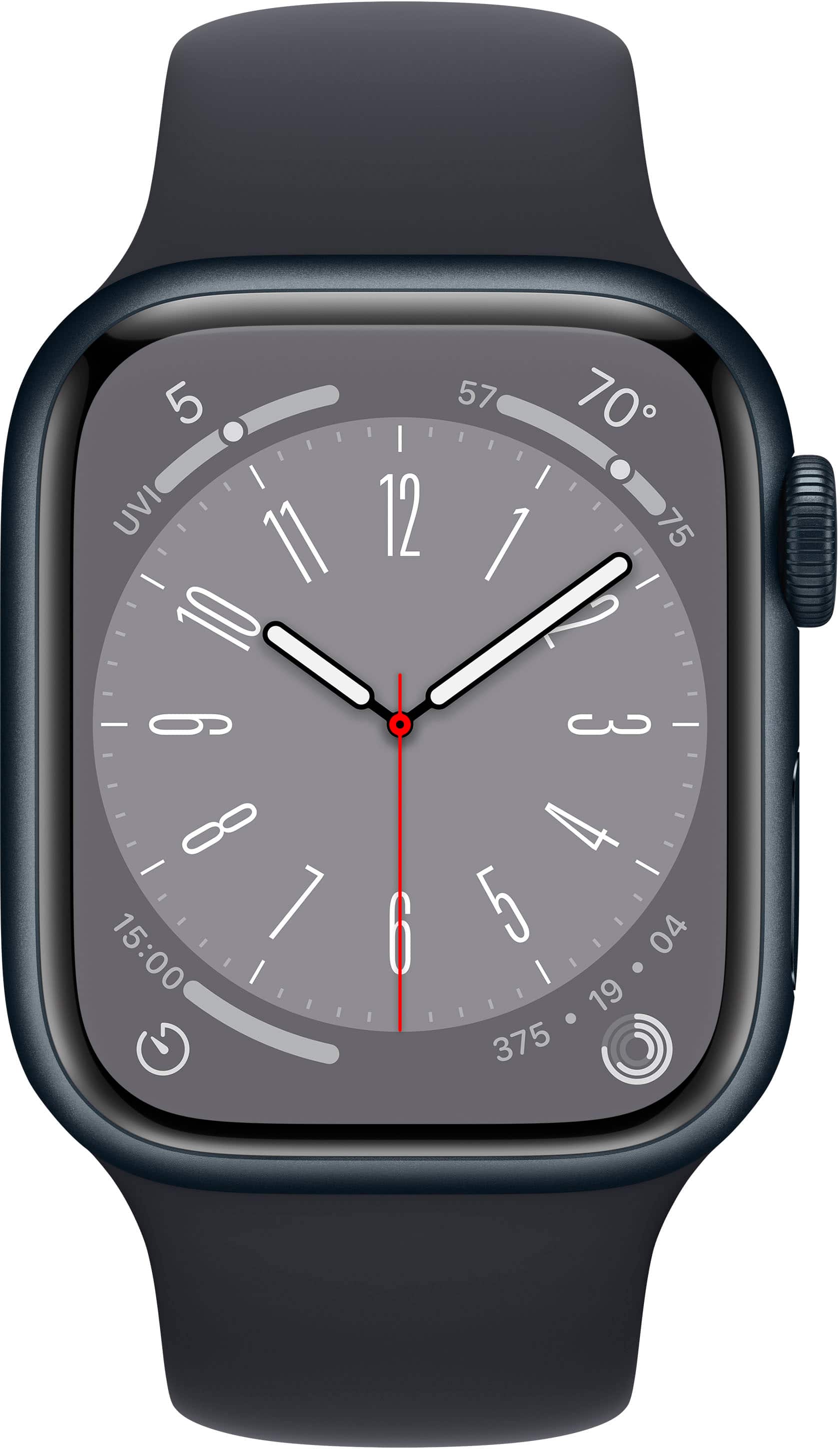  Apple Watch Series 8 GPS + Cellular 41mm Midnight Aluminum Case with Motiv 