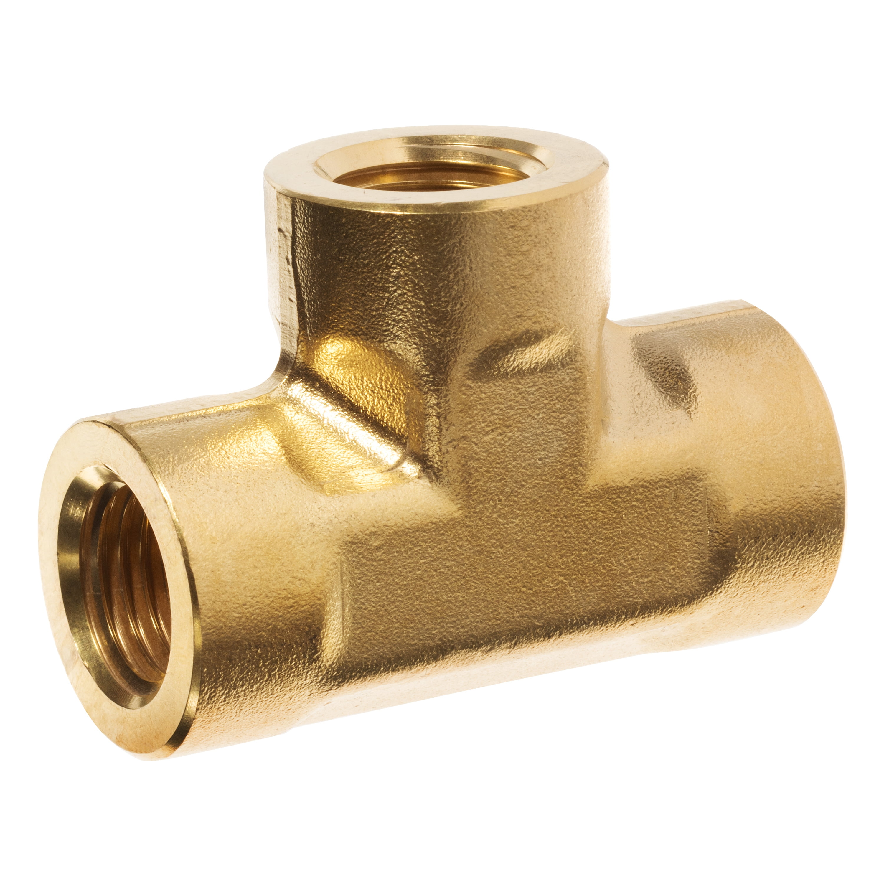  Pipe Fitting - Brass - Instrumentation - Female Tee - 3/8" NPT Female Bildidee 