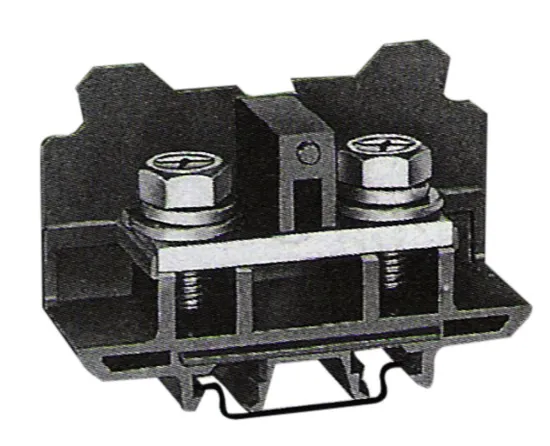  Power Cable Performance Terminal Block Connector with DIN Rail 