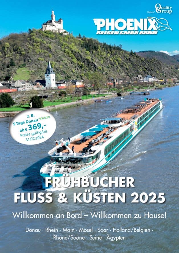  Frühbucherrabatte sichern: Die besten Phoenix Flussreisen Angebote 2025 