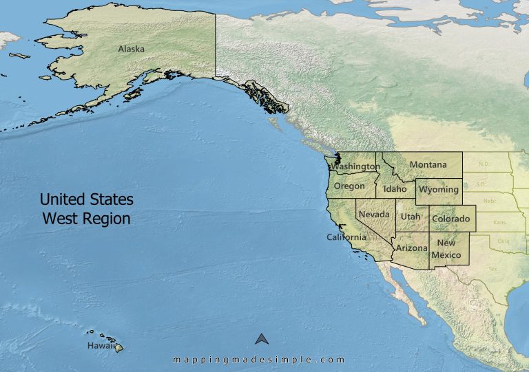  Maps of the USA Regions - Mapping Made Simple 