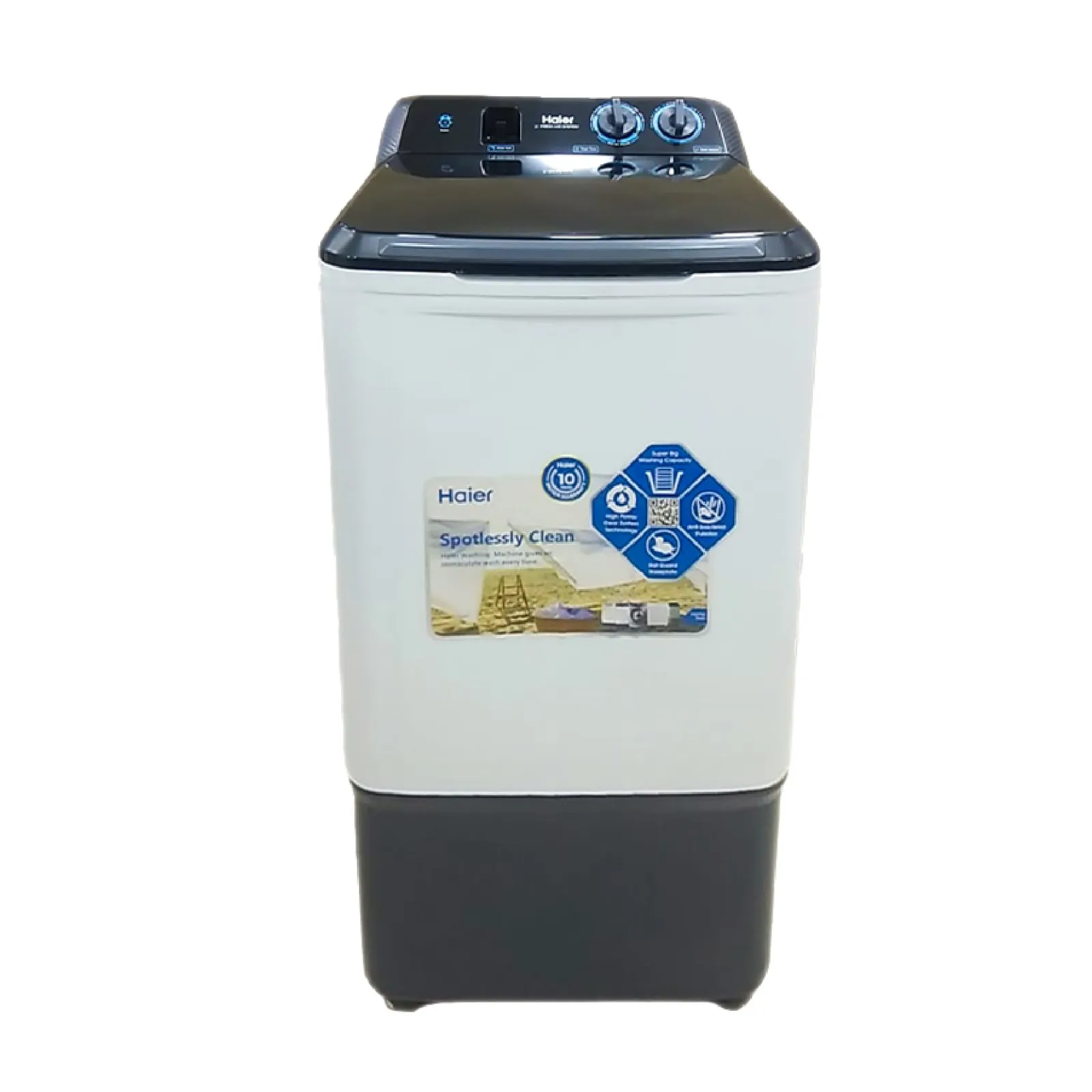 Haier 12Kg Semi-Automatic Washing Machine HWM 130-1217 | Selectronics