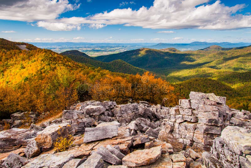  View of the Shenandoah Valley and Appalachian Mountains from George Bildidee 