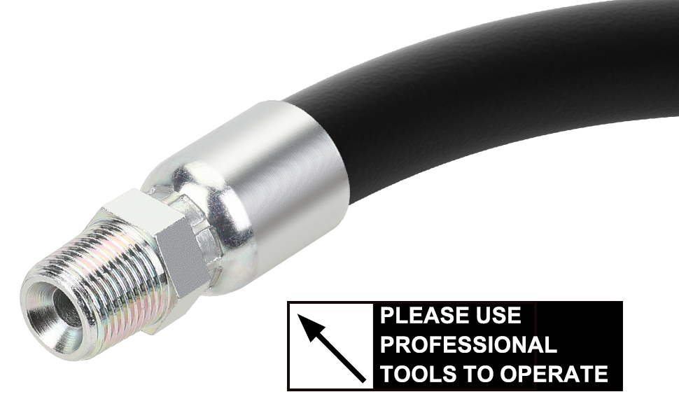  Amazon.com: ANCIMOON 3/8’’ Hose x 3/8’’ NPT Male Hydraulic Hose Crimp Illustration 