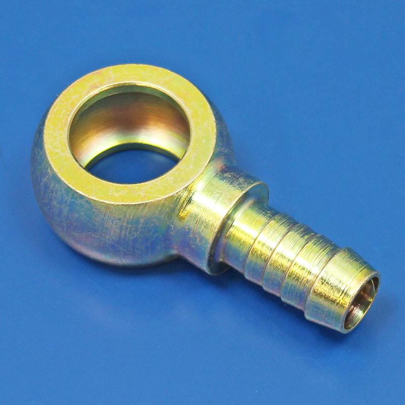  M16BAN-3/8C-STR: M16 Banjo For 3/8" ID Hose - Banjo Fittings for Fuel Motiv 