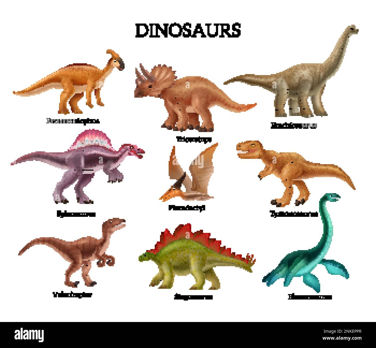  Types Of Stegosaurus 