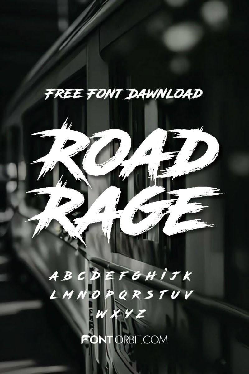  Discover the Best Road Rage Font Free Download: Top Font Generator 
