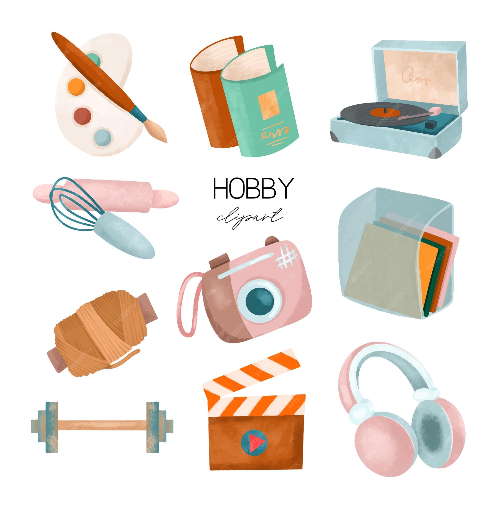  Hobby and life style graphic clipart Bildidee 