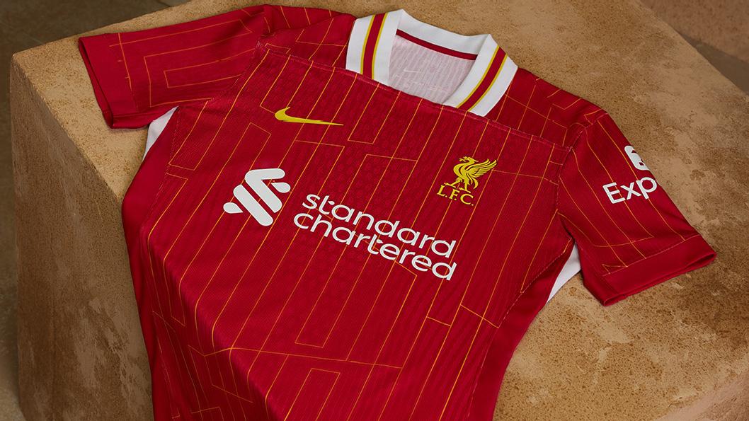  Out now: Liverpool FC's new 2024-25 home kit - Liverpool FC Illustration 