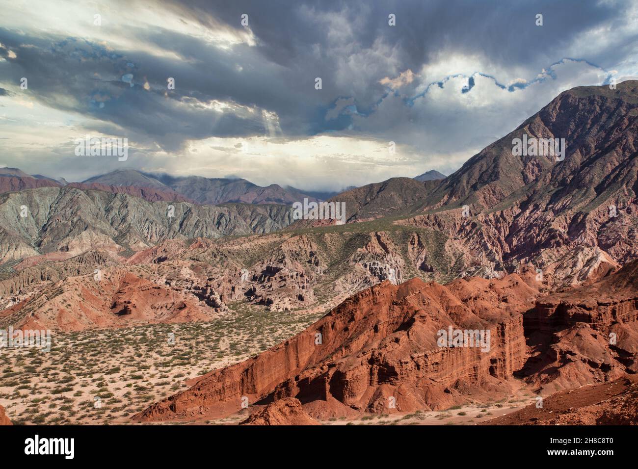  Landscape view of unique geography in Argentina Stock Photo - Alamy 