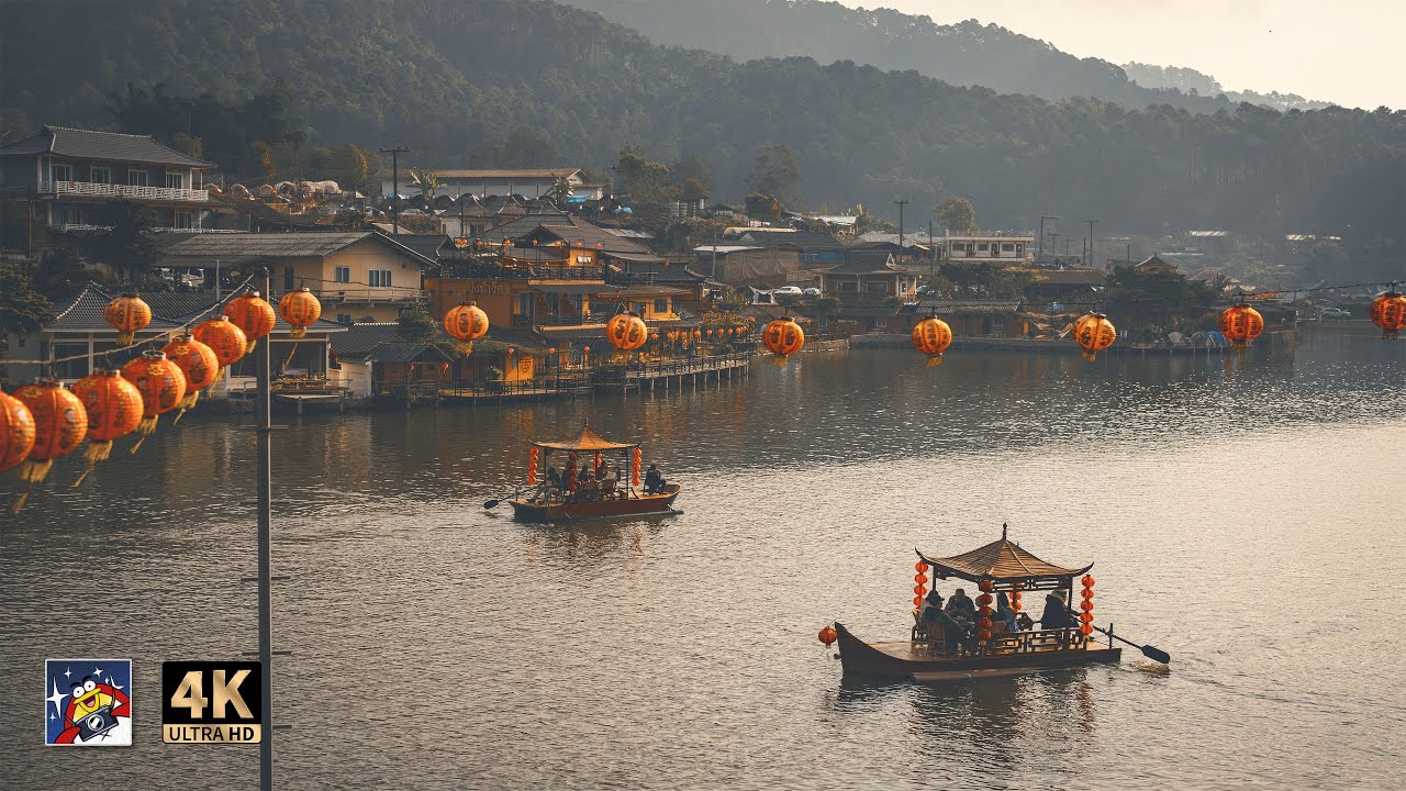  The Most Beautiful Village in Thailand｜Moo Ban Rak Thai｜Mae Hong Son Illustration 