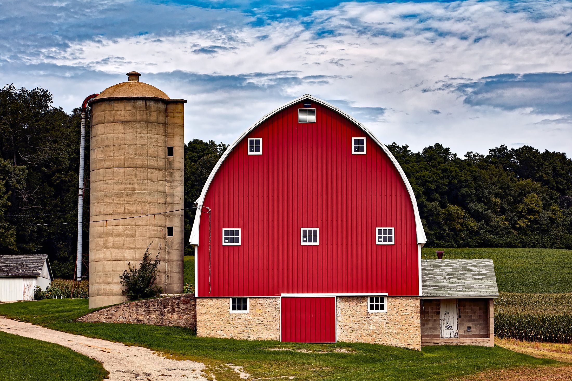  Red Barn · Free Stock Photo Bildidee 