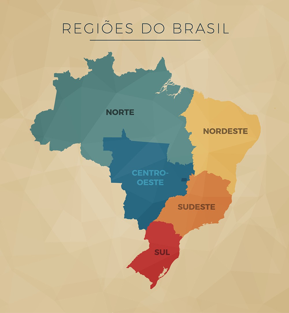  Mapa Político Do Brasil Regiões – DTWNIR Bildidee 