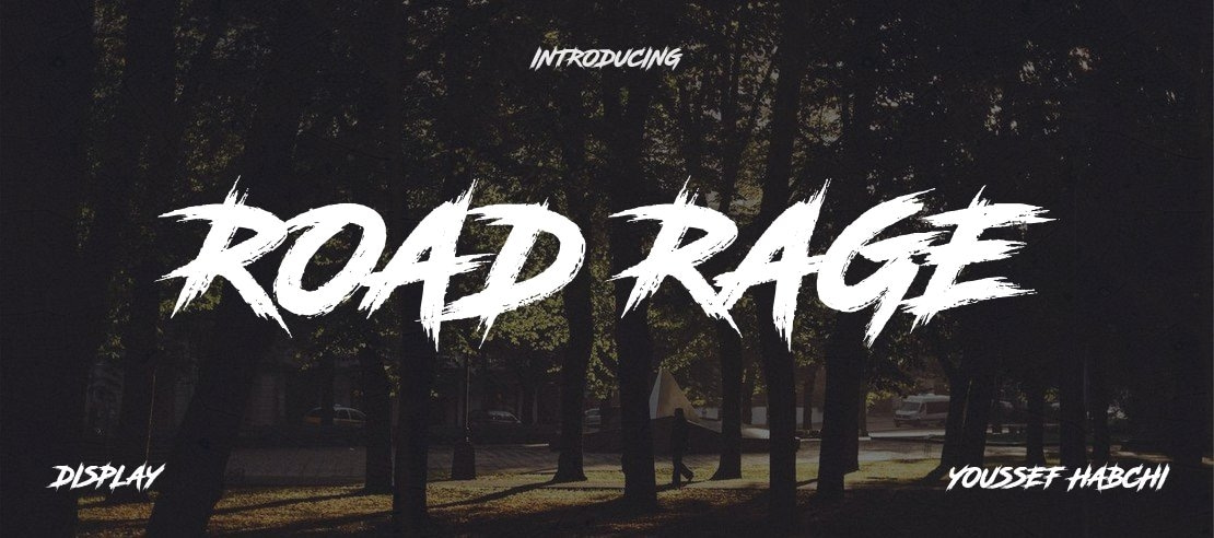  Road Rage Font Download 