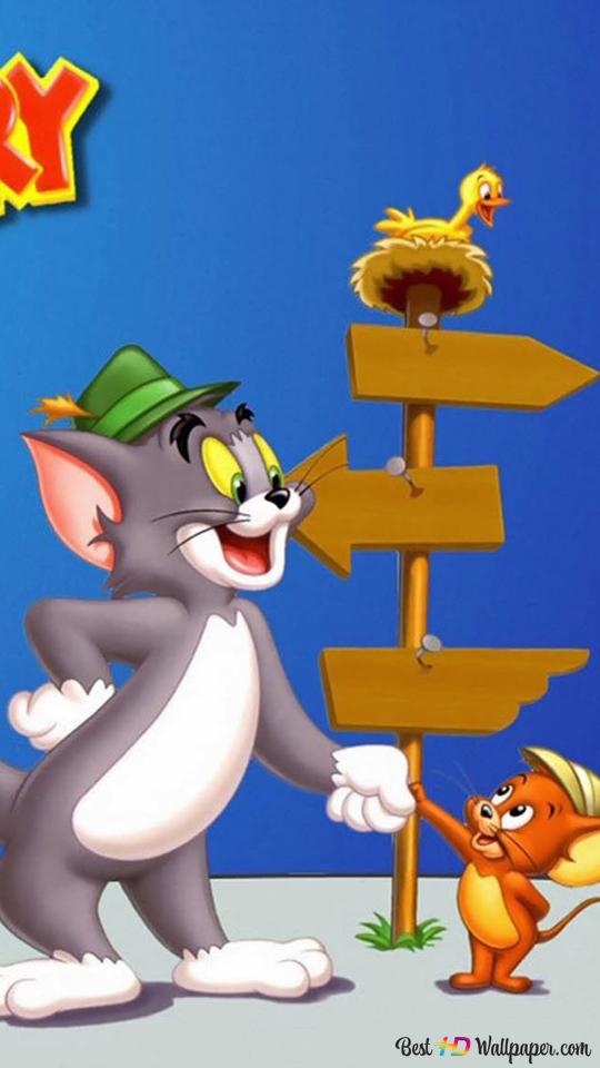  Tom and jerry the popular cartoon characters 2K wallpaper download Motiv 